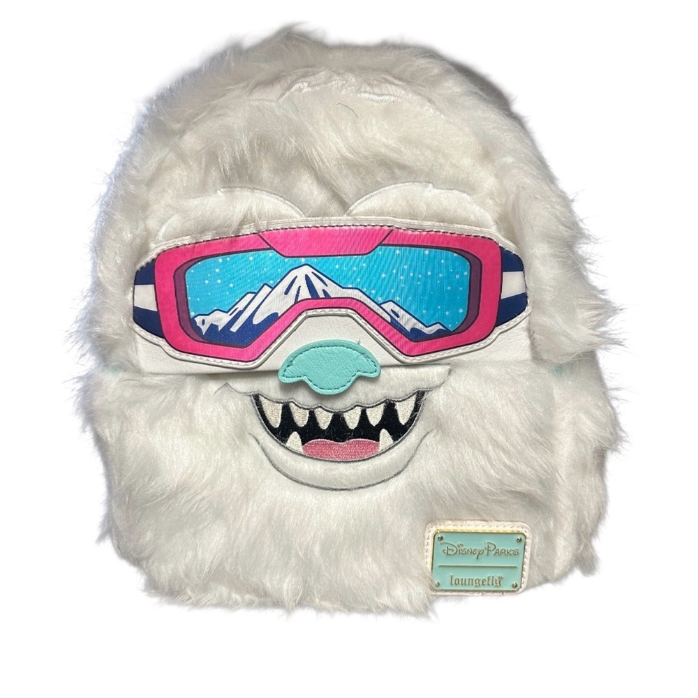 Loungefly Disney Parks Expedition Everest Fuzzy Yeti Mini Backpack
